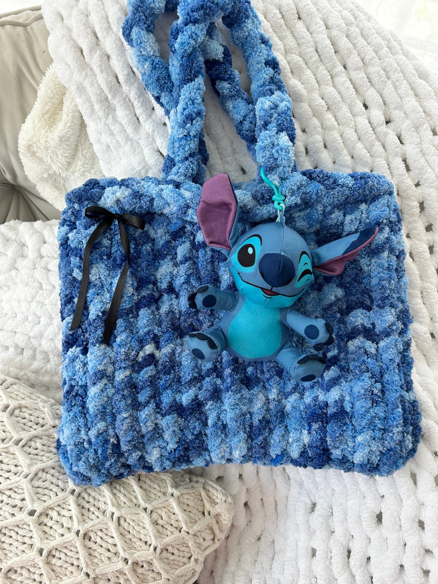 Chunky Knit Stitch Purse