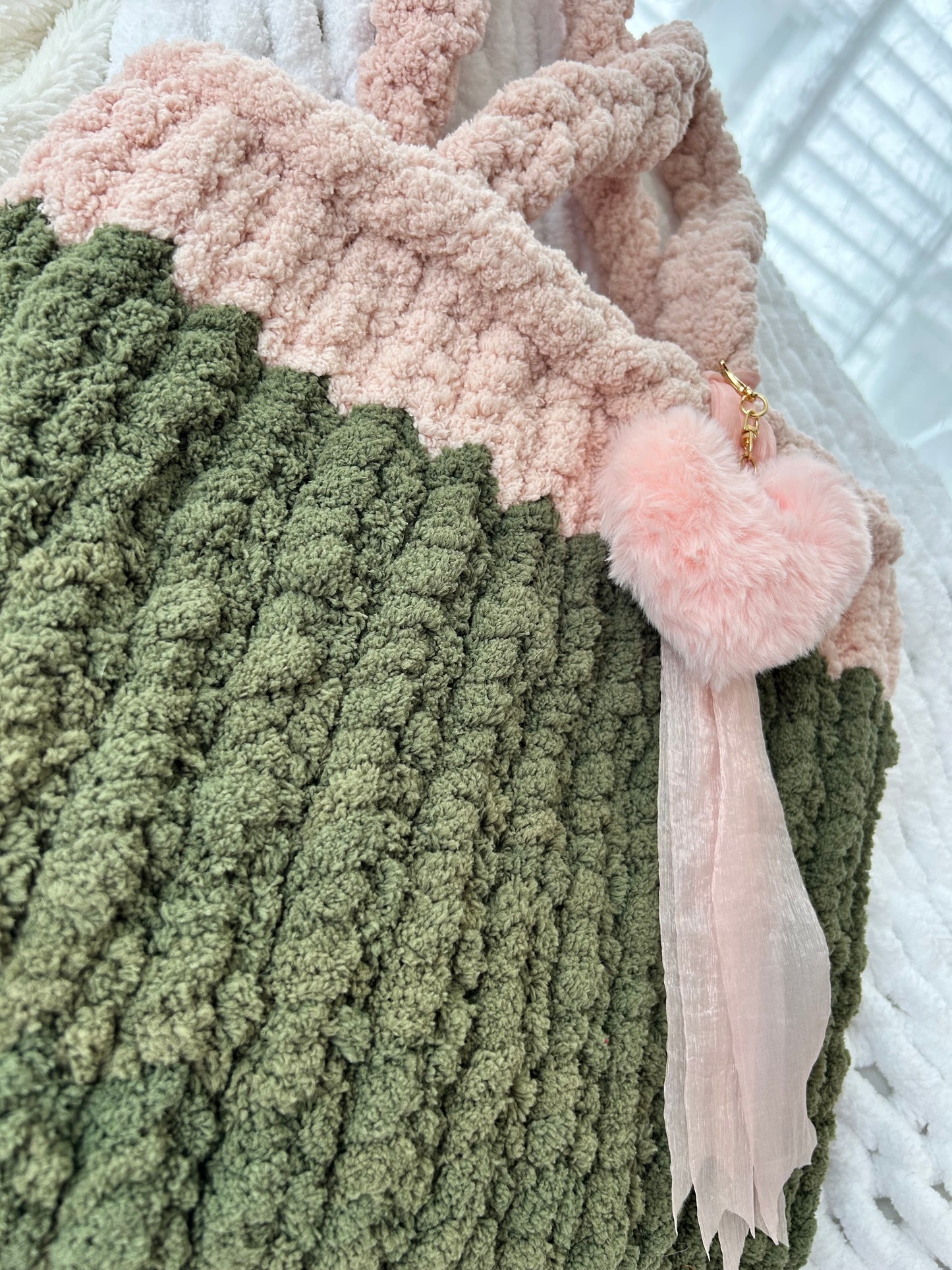 Chunky Knit Purse