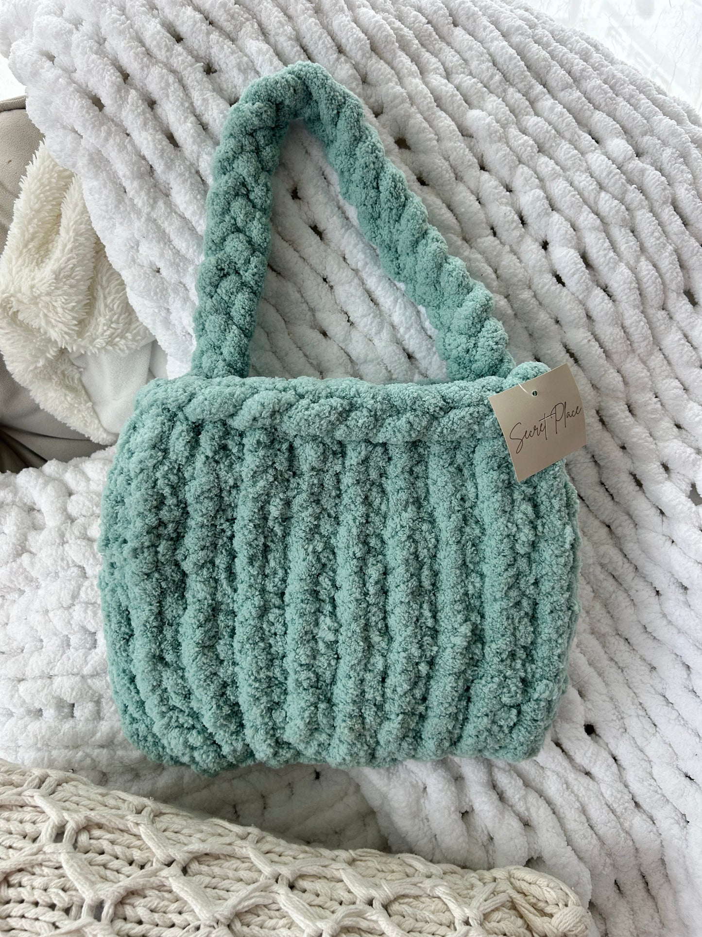 Chunky Knit Purse