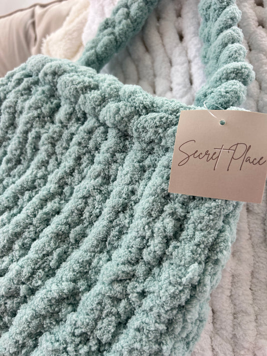 Chunky Knit Purse