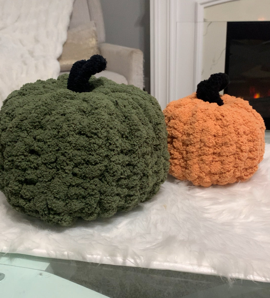 Chunky Knit Pumpkins