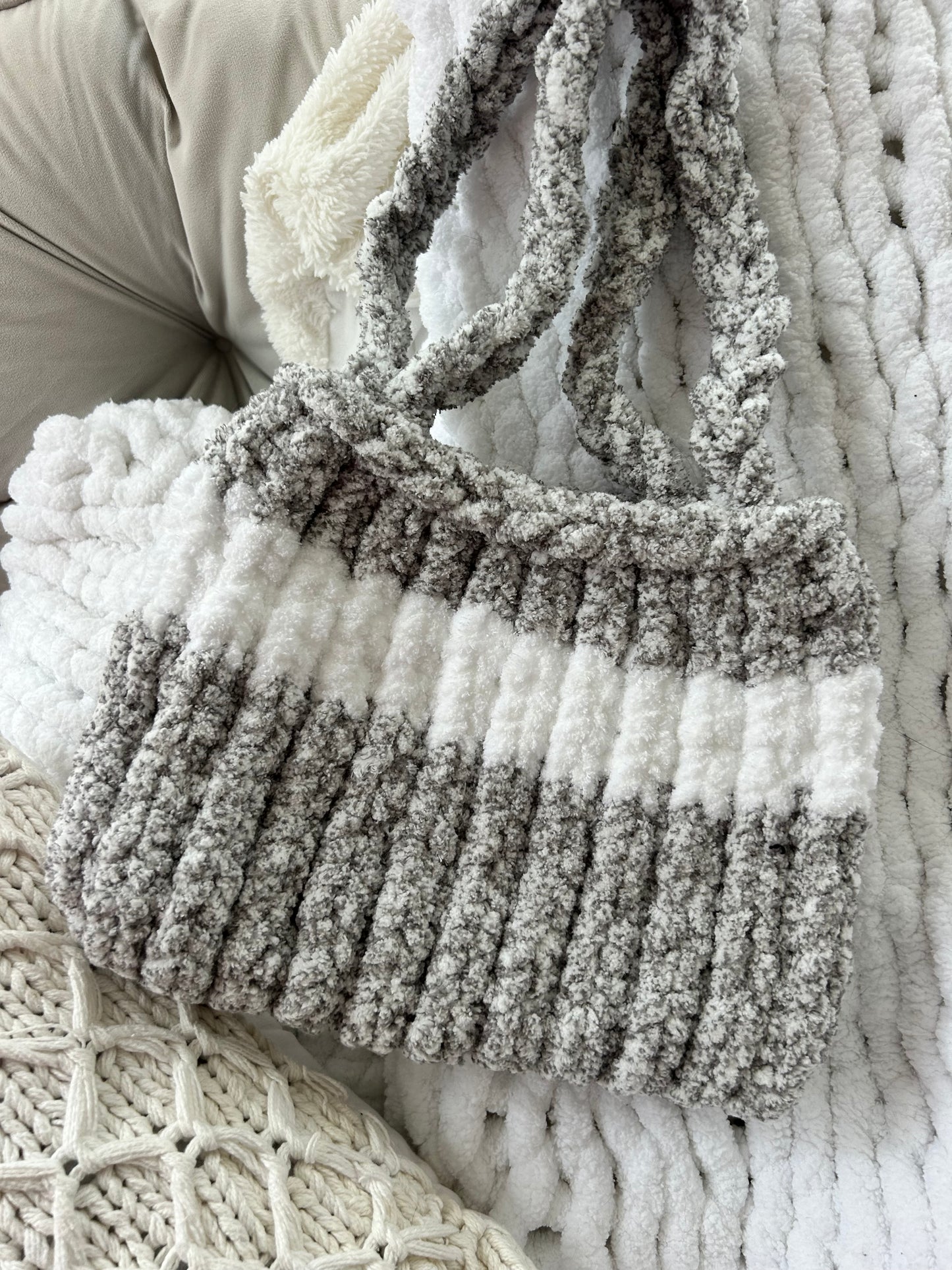 Chunky Knit Purse