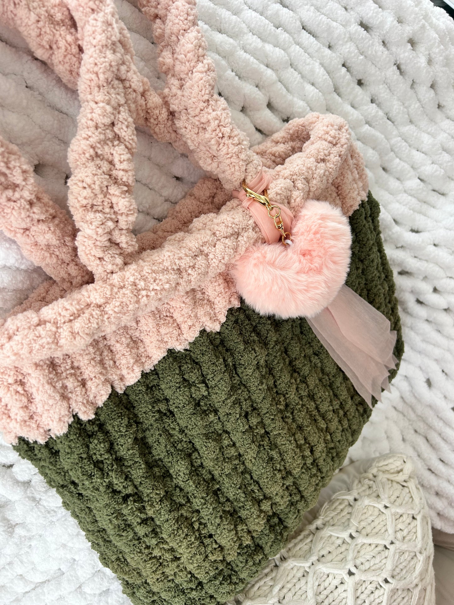 Chunky Knit Purse